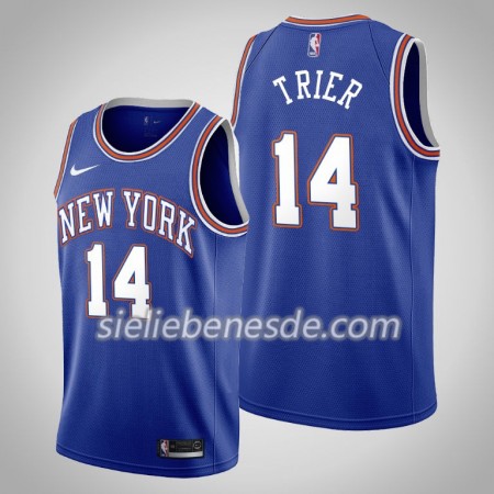 Herren NBA New York Knicks Trikot Allonzo Trier 14 Nike 2019-2020 Statement Edition Swingman